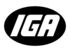 Logo for Iga - a business that uses CUBE.