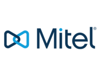 Logo for Mitel - a provider that uses CUBE.