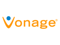 Logo for Vonage - a provider that uses CUBE.